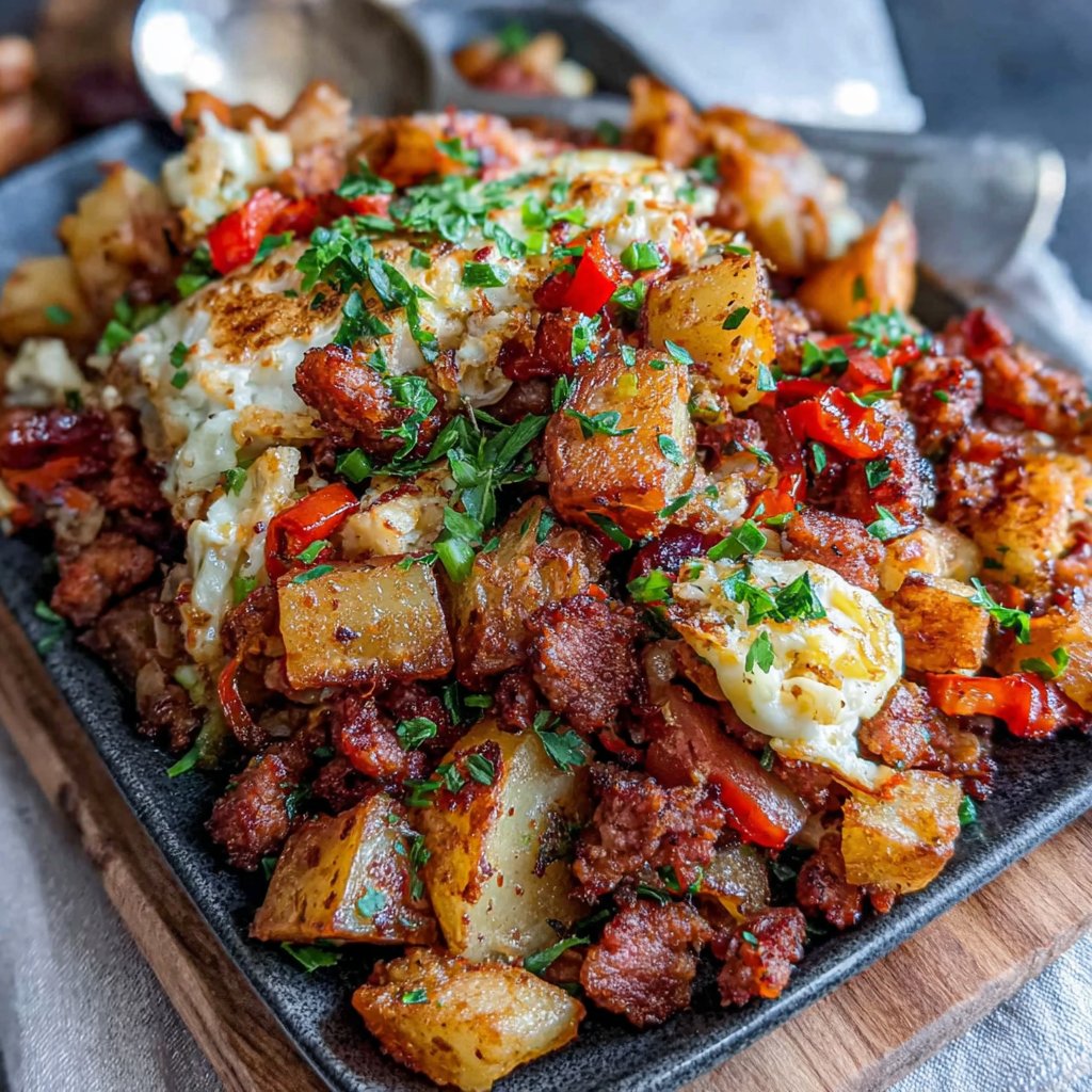 Breakfast Hash for a Crowd
