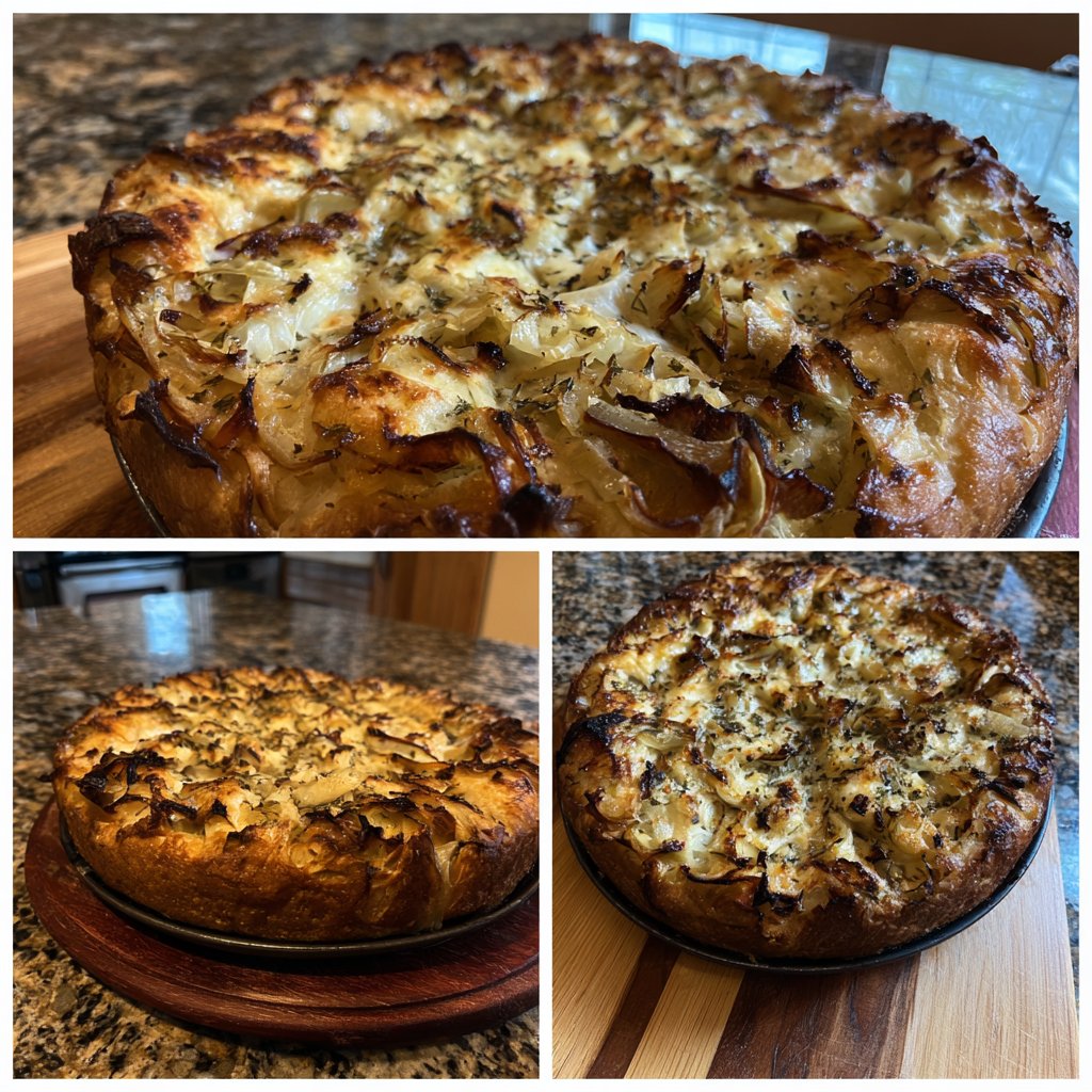 Rustic Onion Boil Bake