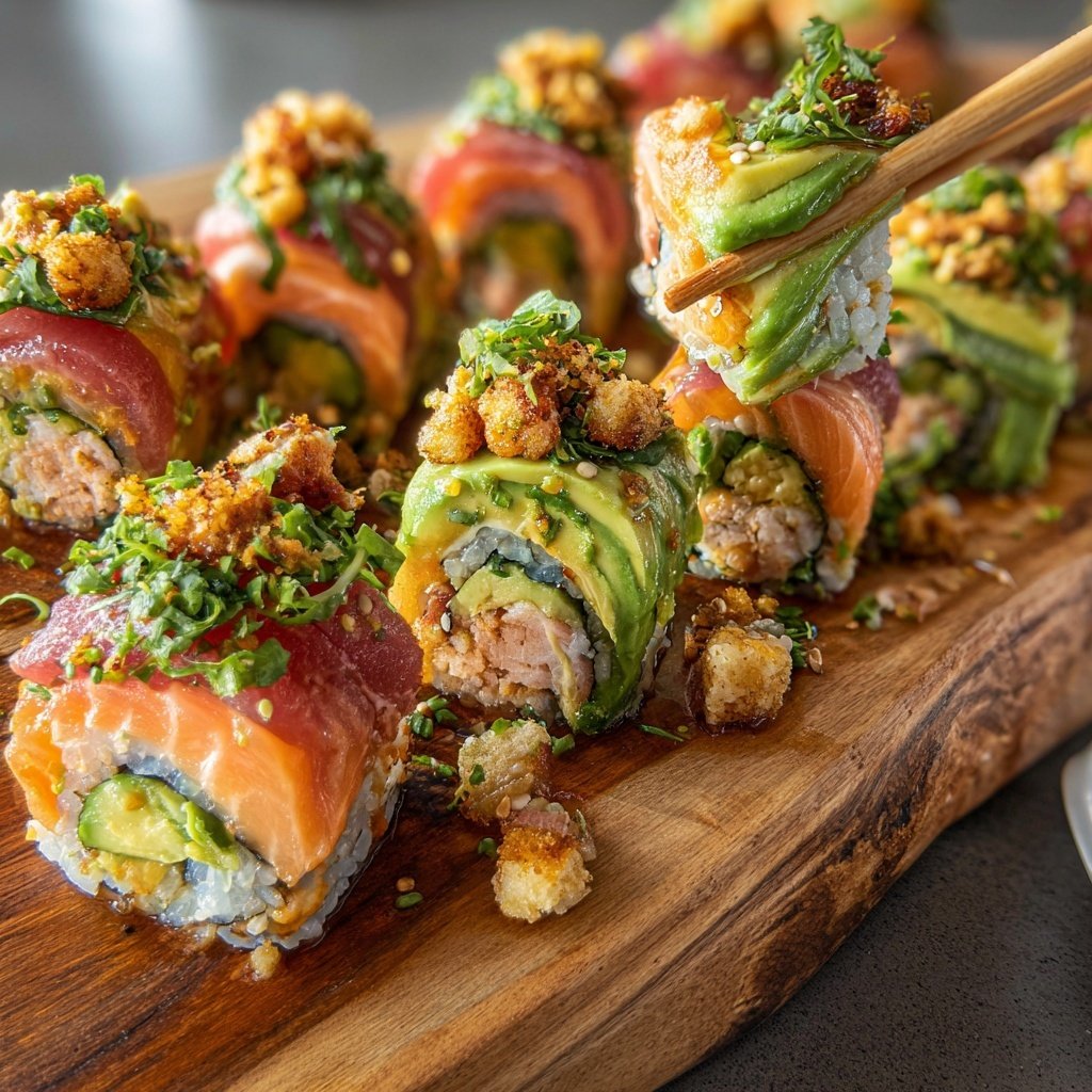 Global Japanese Sushi Rolls