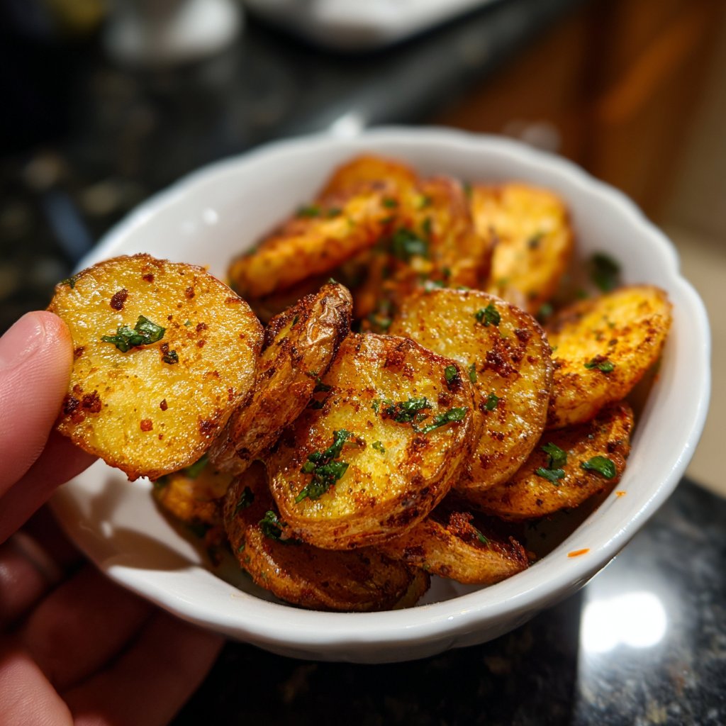 Smoky Paprika Potato Rounds
